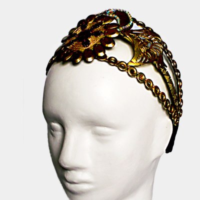 Tiara ouro velho