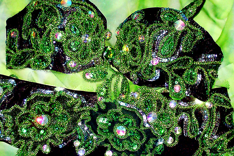 Conjunto para dança do ventre em malha